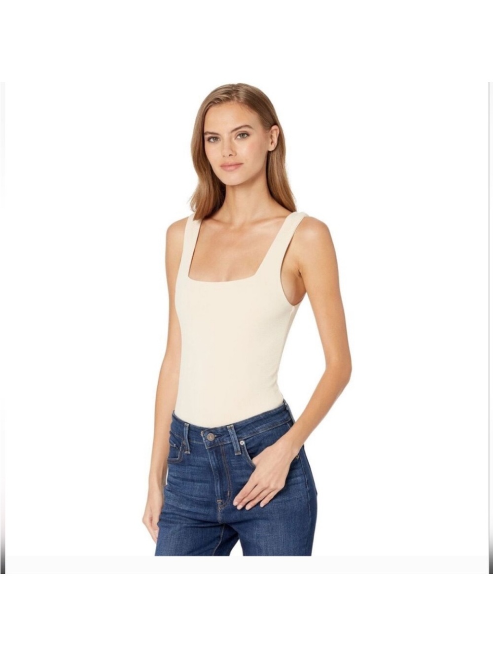 Show me your mumu Dory bodysuit, Cream, medium, NWOT